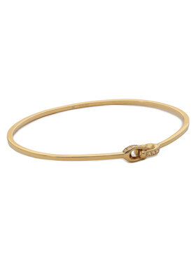 Coach Coach Rokassprādze Interlock Pave C Bangle Bracelet 37440615GLD710 Zelta