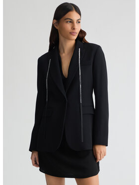Liu Jo Liu Jo Kurtka damska WA5078TS89622222 Czarny Regular Fit
