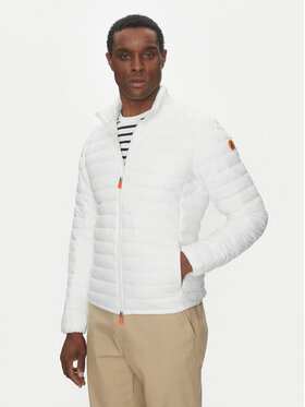 Save The Duck Save The Duck Μπουφάν μεταβατικό D32430M GIGA20 Λευκό Regular Fit