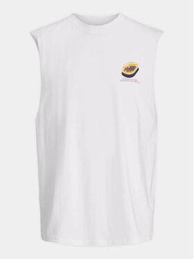 Jack&Jones Tank Top Tampa 12253914 Bijela Oversize