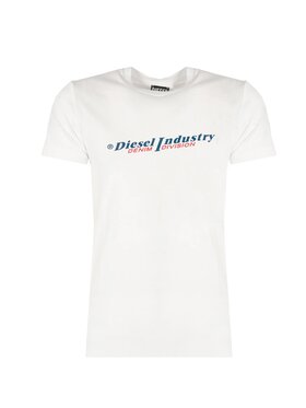 Diesel Diesel T-Shirt A12468 RHERA Λευκό Regular Fit