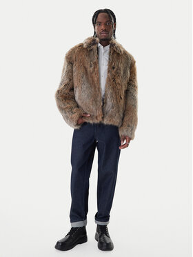 HUGO HUGO Шуба Bryan2541 50546592 Коричневий Relaxed Fit