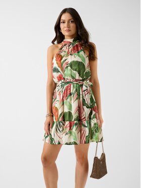 Guess Guess Sukienka codzienna 181827 Zielony Classic Fit