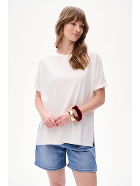 blue shadow blue shadow Bluzka Renzi Écru Regular Fit