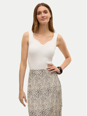 Vero Moda Vero Moda Marškinėliai Willow 10326450 Balta Slim Fit