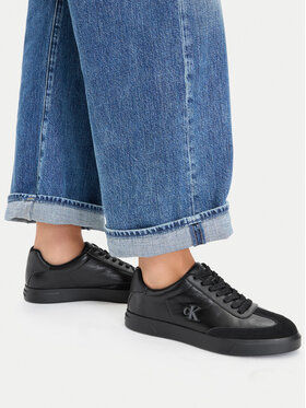 Calvin Klein Calvin Klein Sneakers Low Pro Cups Wingt Text Lth Sue HW0HW03226 Negru