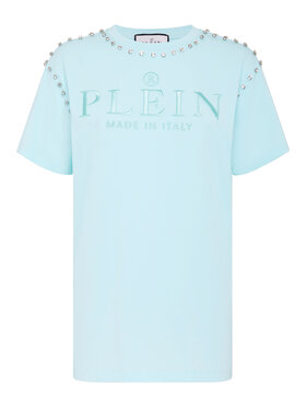 PHILIPP PLEIN PHILIPP PLEIN T-shirt 1913 Celeste Regular Fit
