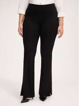 Fiorella Rubino Fiorella Rubino Spodnie materiałowe P072L002489N033 Czarny Flare Fit