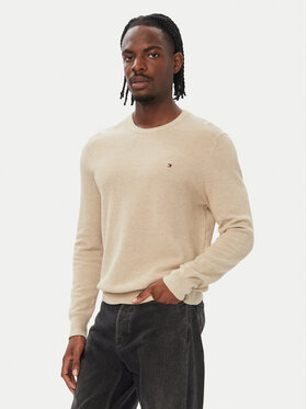 Tommy Hilfiger Tommy Hilfiger Maglione Essential MW0MW36347 Beige chiaro Regular Fit