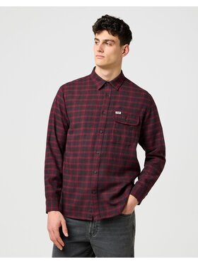 Wrangler Wrangler Hemd 1 PKT FLANNEL SHIRT Bunt Relaxed Fit