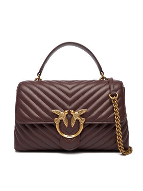 PINKO PINKO Kabelka Love Lady Puff Classic Cl Al 25-26 PLTT 100043 A0GK Bordová