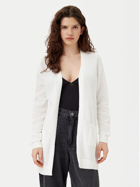 Vila Vila Kardigán Dalo 14097125 Biela Loose Fit