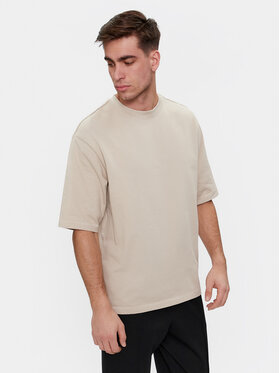 Only & Sons Only & Sons Тишърт Millenium 22027787 Бежов Oversize