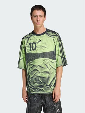adidas adidas T-Shirt 154275 Zielony Loose Fit