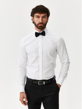 Evenemen Evenemen Koszula Punto S2 Biały Slim Fit