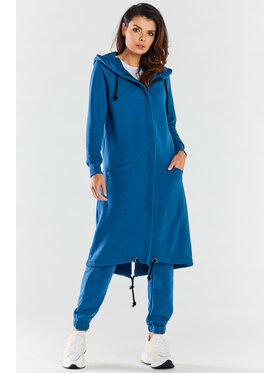 Infinite You Infinite You Bluza M278 Niebieski Basic Fit