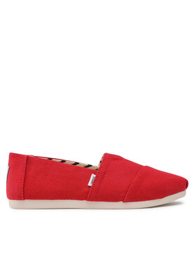 Toms Toms Туфлі Alpargata 10017665 Червоний