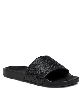 Calvin Klein Calvin Klein Pantoletten Pool Slide HW0HW01524 Schwarz