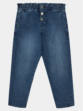United Colors Of Benetton United Colors Of Benetton Jeans hlače 4ULQCE02W Modra Relaxed Fit