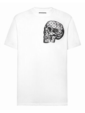 PHILIPP PLEIN PHILIPP PLEIN T-Shirt 9451 Biały Regular Fit