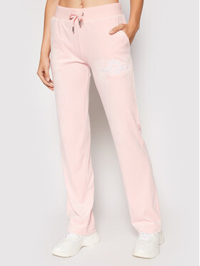 Juicy Couture Juicy Couture Παντελόνι φόρμας Crest JCWB121089 Ροζ Regular Fit