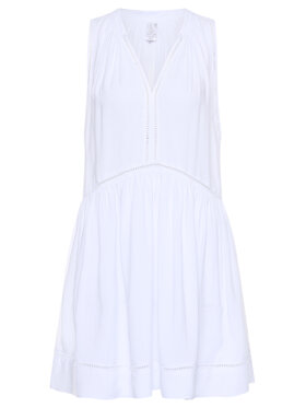 Seafolly Seafolly Sommerkleid Beach Basics 52931-DR Weiß Regular Fit