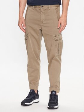 Boss Boss Auduma bikses 50494347 Bēšs Regular Fit
