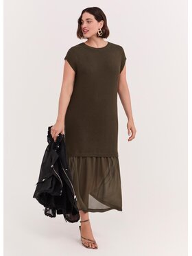 Fiorella Rubino Fiorella Rubino Sukienka wieczorowa 7600L001196N035 Zielony A-Line Fit