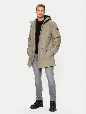 S.Oliver Parka 2150401 Zelena Regular Fit