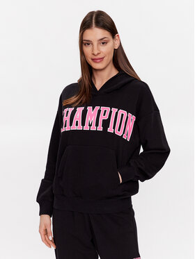 Champion Champion Pulóver Bookstore 116079 Fekete Relaxed Fit