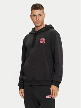 HUGO Hugo Mikina Dimonihood 50520159 Černá Regular Fit