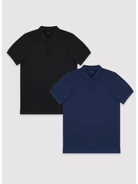 Pako Lorente Pako Lorente Komplet 2 koszulek polo P25BN-TX-001 Kolorowy Classic Fit