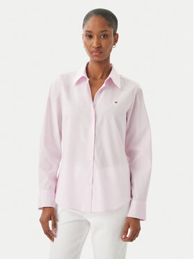 Tommy Hilfiger Tommy Hilfiger Cămașă WW0WW47169 Roz Regular Fit