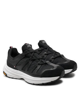 Tommy Hilfiger Superge Tech Runner Craft Vibram FM0FM05133 Črna