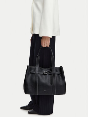 Calvin Klein Calvin Klein Táska Buckle Medium Work Tote LV04F3549G Fekete