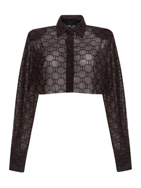 Magda Matyja Magda Matyja Koszula ROSALIA SHIRT Brązowy Straight Fit