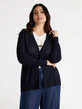 Fiorella Rubino Fiorella Rubino Kardigan M573L007945N034 Niebieski Regular Fit