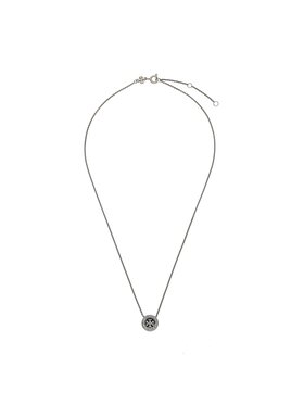 Tory Burch Tory Burch Náhrdelník Kira Enamel Pave Pendant Nackalce 143755 Čierna
