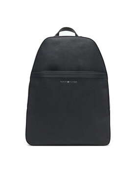 Tommy Hilfiger Tommy Hilfiger Rucsac Th Business Leather Backpack AM0AM13213 Negru