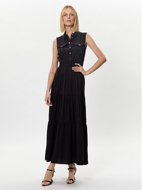 Gaudi Gaudi Φόρεμα καθημερινό 311BD15002 Μαύρο Regular Fit