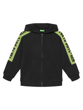 United Colors Of Benetton United Colors Of Benetton Світшот 3J68C504R Чорний Regular Fit