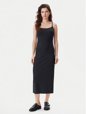 Calvin Klein Jeans Calvin Klein Jeans Rochie de vară Logo J20J225288 Negru Slim Fit