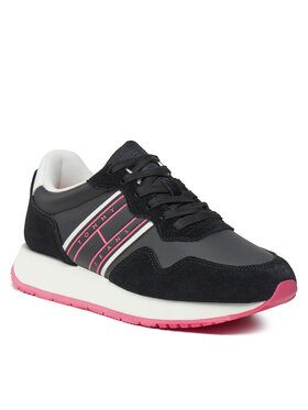Tommy Jeans Tommy Jeans Sneakersy Tjw Eva Runner Mat Mix Ess EN0EN02510 Czarny