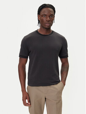 BOSS BOSS Tricou H-Thompson 06 50549602 Negru Regular Fit