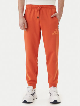 adidas adidas Teplákové kalhoty Z.N.E. KE4686 Oranžová Regular Fit