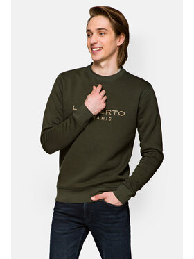 Lancerto Lancerto Bluza Quentin Zielony Regular Fit