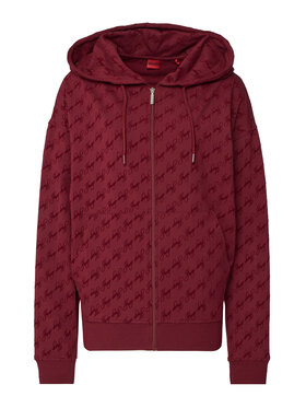 HUGO HUGO Felpa Flokky 50566669 Rosso scuro Regular Fit