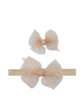 Mayoral Mayoral Stirnband und Haarspange Set 9888 Goldfarben