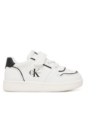 Calvin Klein Calvin Klein Sneakersy Low Cut Lace-Up/Velcro V1X9-83278-1355 M Biela
