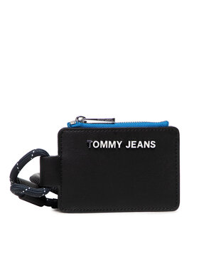 Tommy Jeans Tommy Jeans Θήκη πιστωτικών καρτών Tjw Ess Hanging Wallet AW0AW10182 Μαύρο